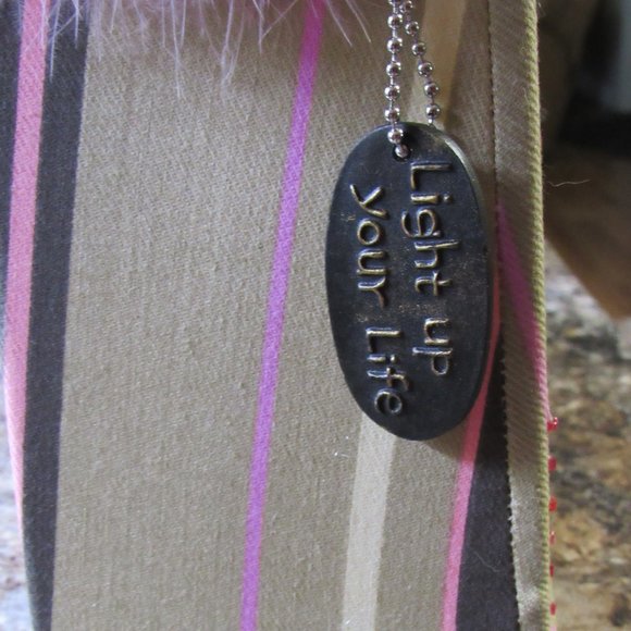 Boudoir/Bedroom Handbag Lamp. 11 3/4 x 9 1/2 x 3 1/2 Inches. - Picture 7 of 7